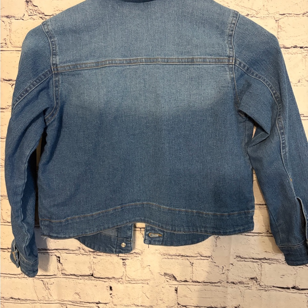 BCBG Brand Denim Jacket for Girls Size 7/8 - Picture 4 of 4